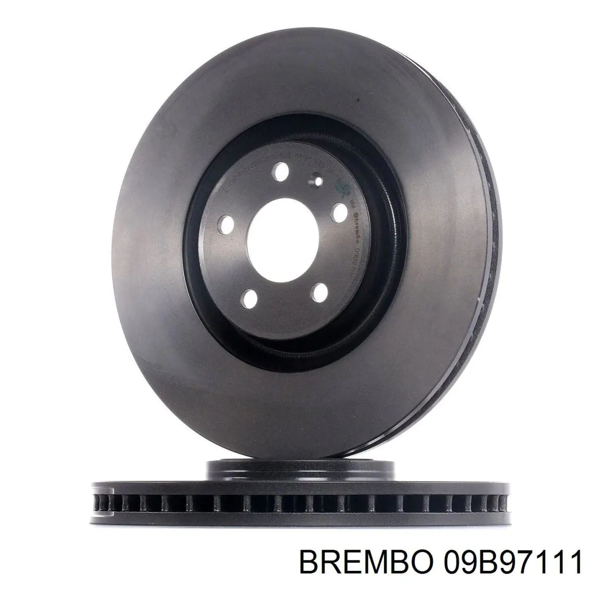 Диск переднього гальма Brembo 09B97111 ціна, від 139.11 USD