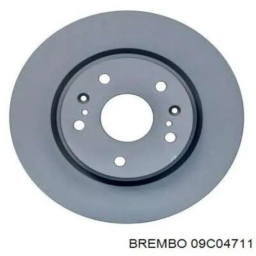 Купити 09C04711 Brembo Ротор гальмівний
