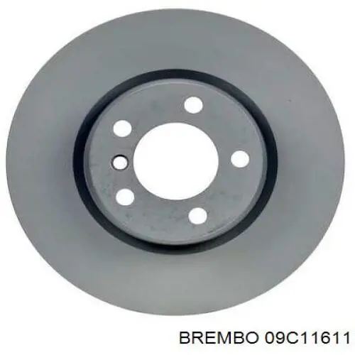 Купити 09C11611 Brembo Ротор гальмівний