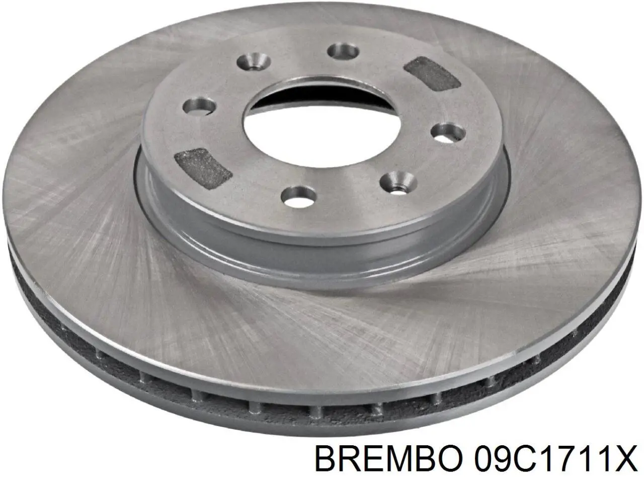 Диск гальмівний передній 09C1711X Brembo