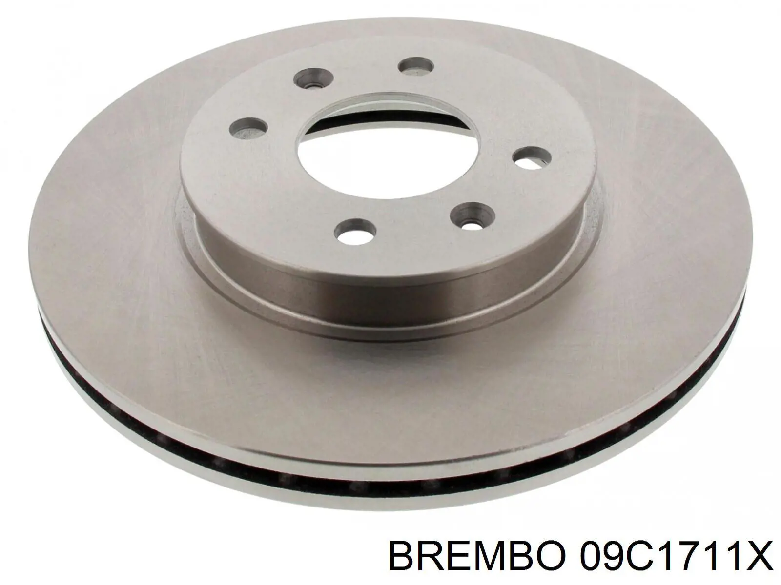 Диск переднього гальма Brembo 09C1711X ціна, від 31.38 USD