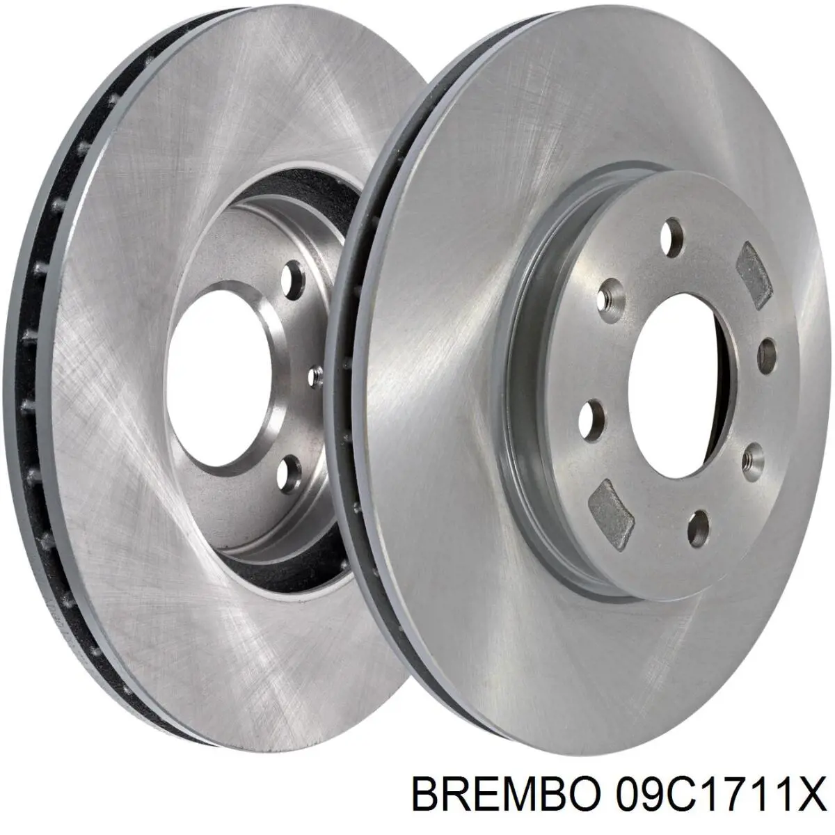Купити 09C1711X Brembo Ротор гальмівний
