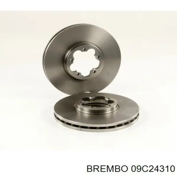 Диск переднього гальма Brembo 09C24310 ціна, від 67.87 USD
