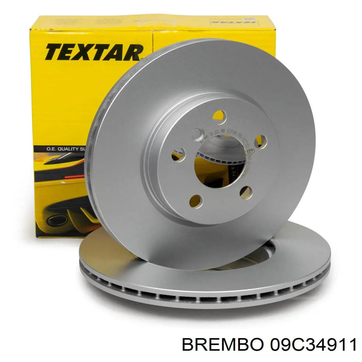 Диск переднього гальма Brembo 09C34911 ціна, від 63.72 USD