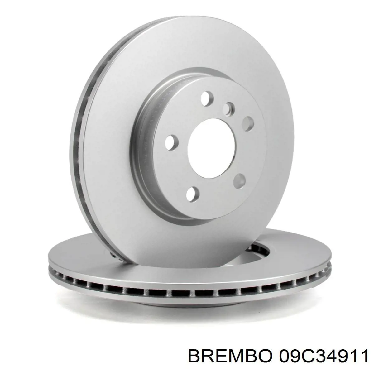 Гальмівні диски передні 09C34911 Brembo