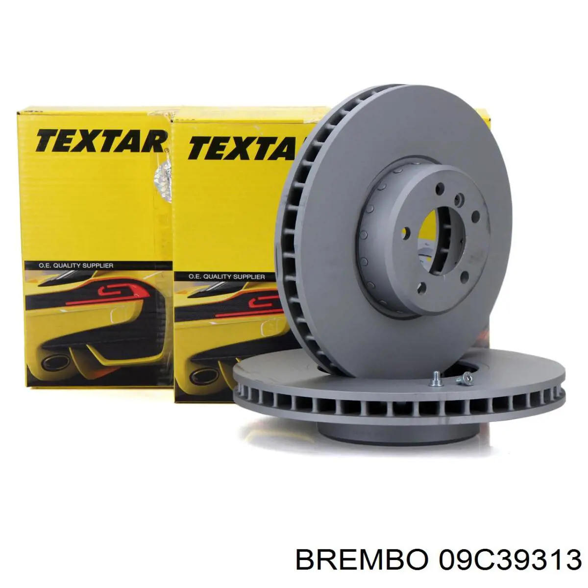 Диск переднього гальма Brembo 09C39313 ціна, від 109.47 USD