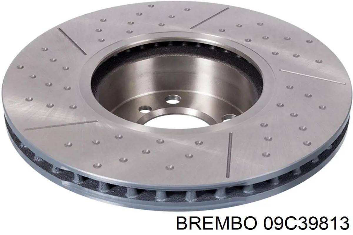09C39813 Brembo диск гальмівний передній