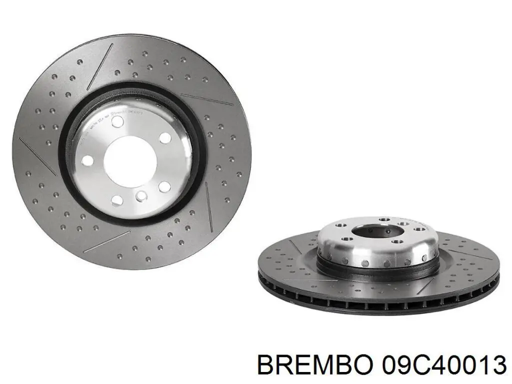 Диск гальмівний задній 09C40013 Brembo