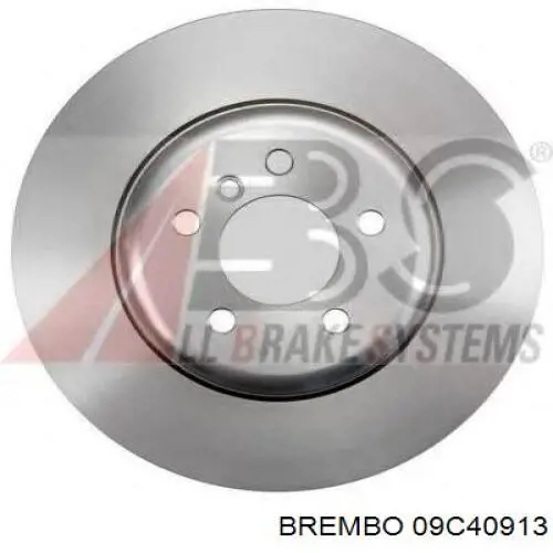 Диск переднього гальма Brembo 09C40913 ціна, від 182.84 USD