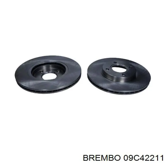 Гальмівні диски передні 09C42211 Brembo