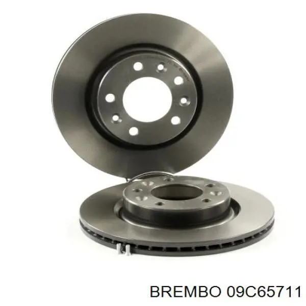 09C65711 Brembo Гальмо дискове переднє