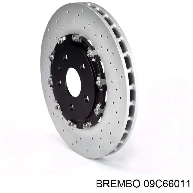 09C66011 Brembo диск гальмівний задній