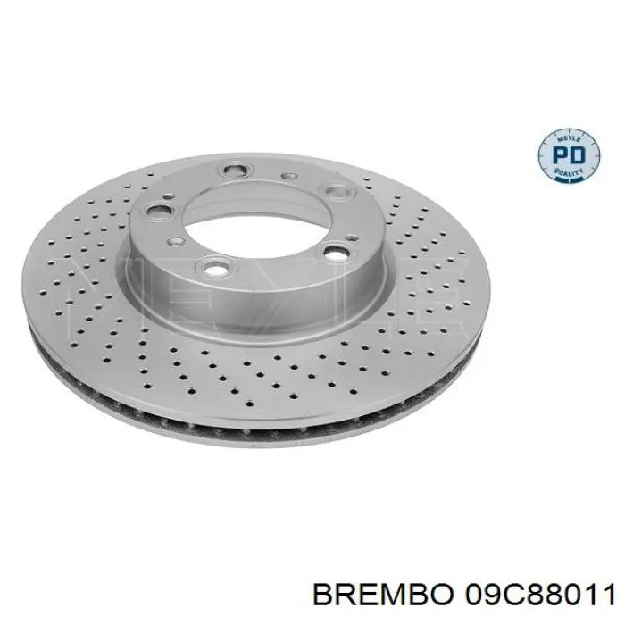 09C88011 Brembo Гальмо дискове переднє