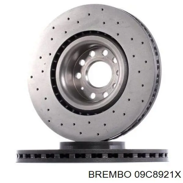 Диск гальмівний передній Brembo 09C8921X