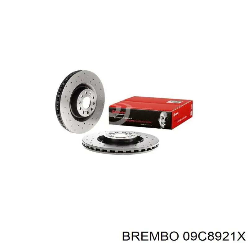 Гальмівні диски передні 09C8921X Brembo