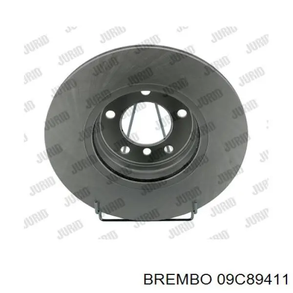 Диск переднього гальма Brembo 09C89411 ціна, від 70.91 USD