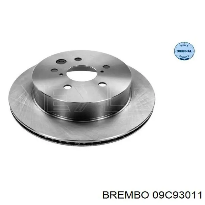 09C93011 Brembo Дискові гальма