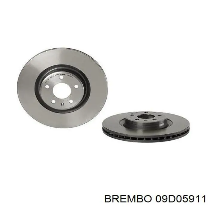 09D05911 Brembo Гальмо дискове переднє