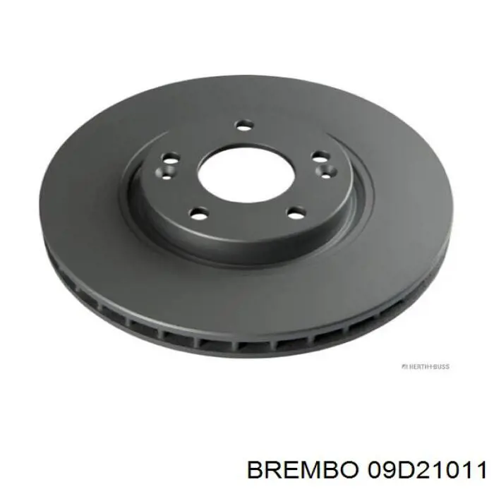 Диск гальмівний передній 09D21011 Brembo