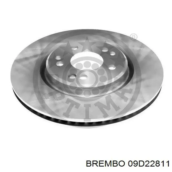 Гальмівні диски передні 09D22811 Brembo