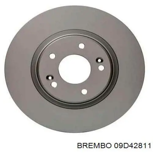 Диск гальмівний передній 09D42811 Brembo