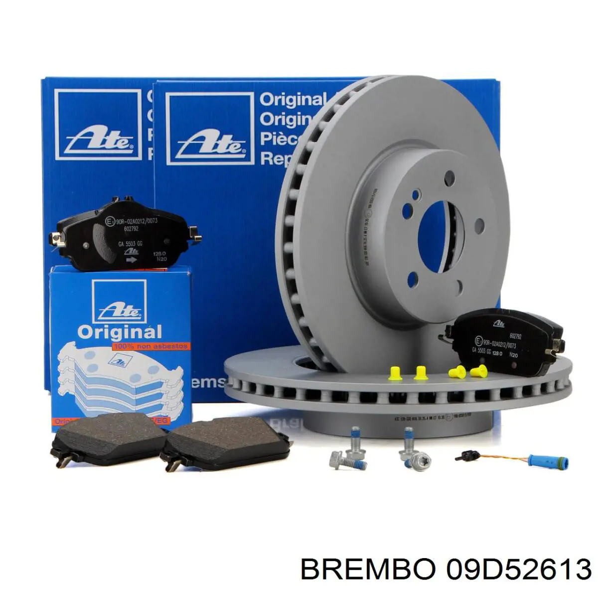 Гальмівні диски передні 09D52613 Brembo