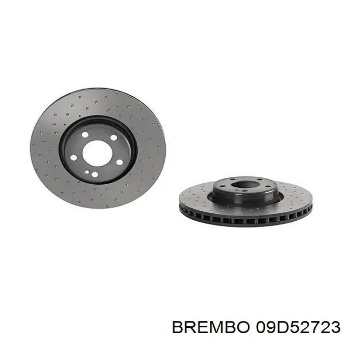 Купити 09D52723 Brembo Ротор гальмівний