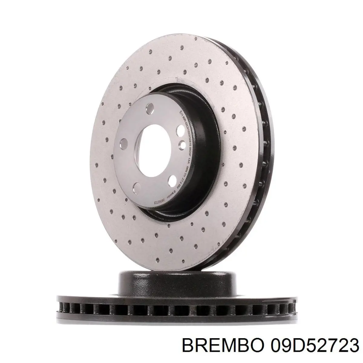 Диск переднього гальма Brembo 09D52723 ціна, від 147.17 USD