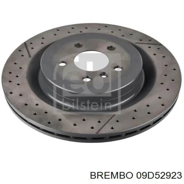 Диск гальмівний передній Brembo 09D52923