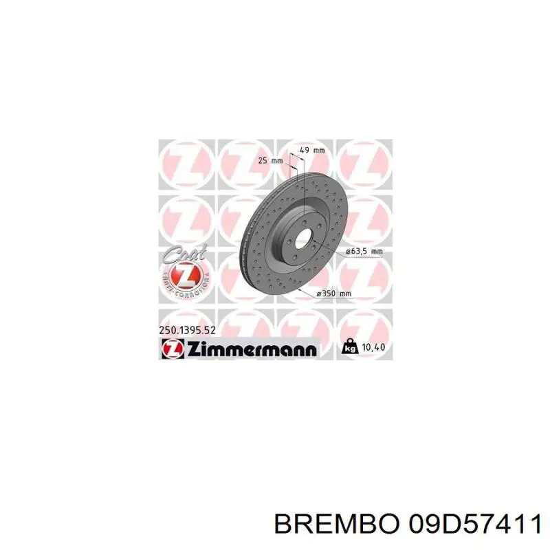  09D57411 Brembo