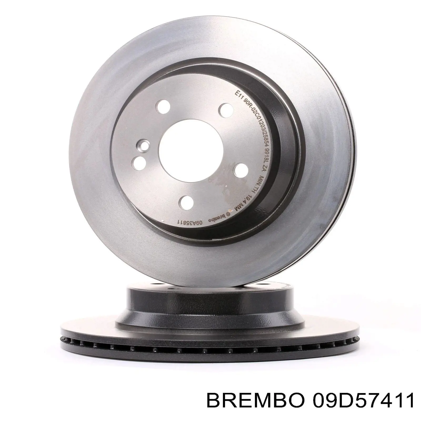 09D57411 Brembo Гальмо дискове переднє