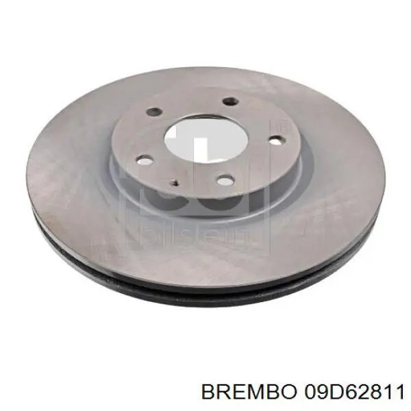 Купити 09D62811 Brembo Ротор гальмівний