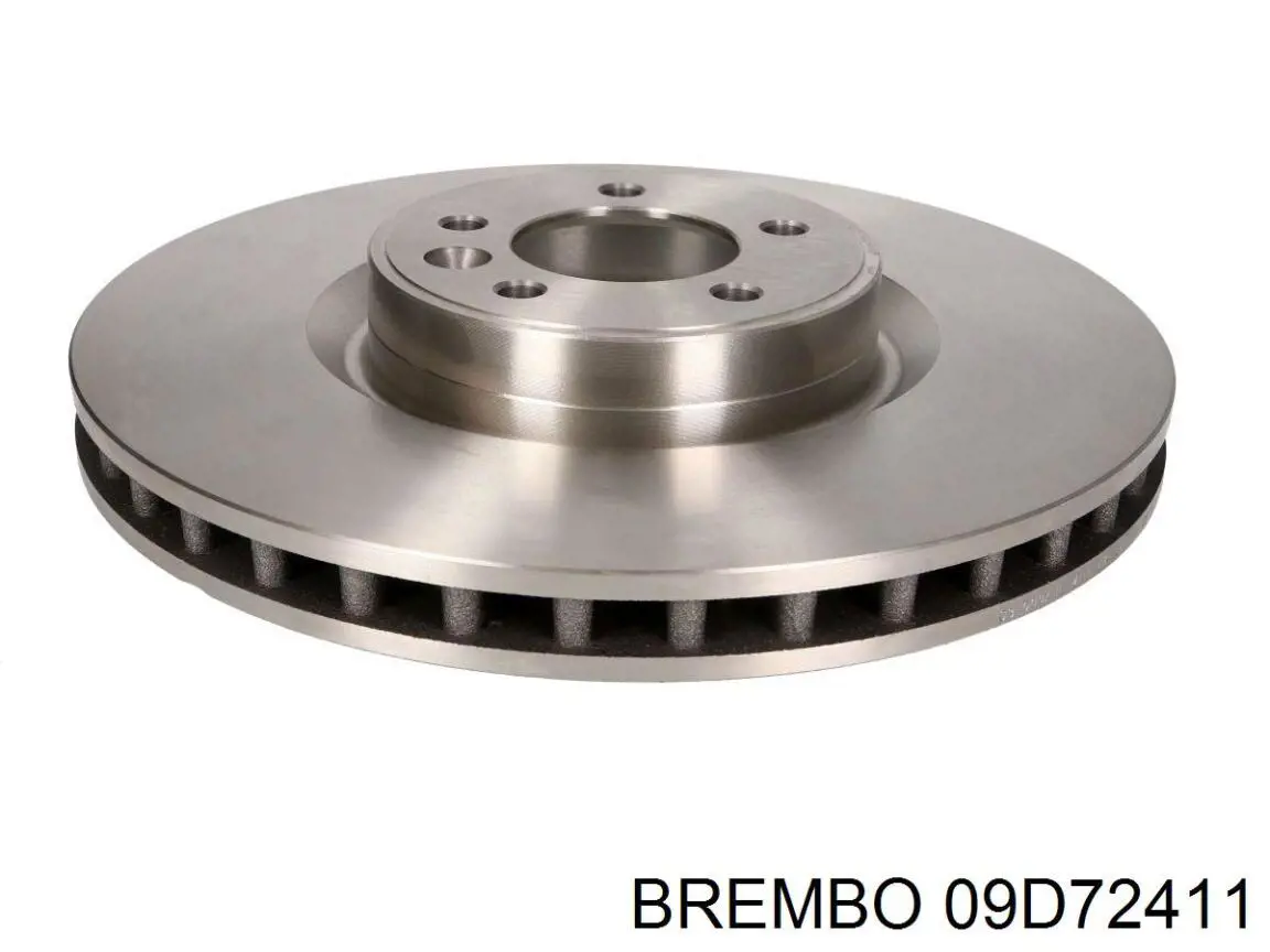 Купити 09D72411 Brembo Ротор гальмівний