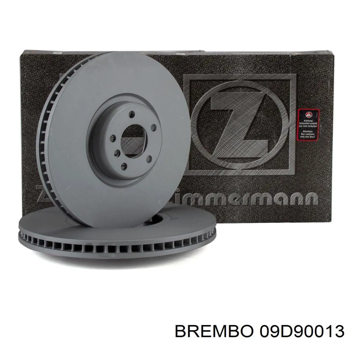 09D90013 Brembo диск гальмівний передній