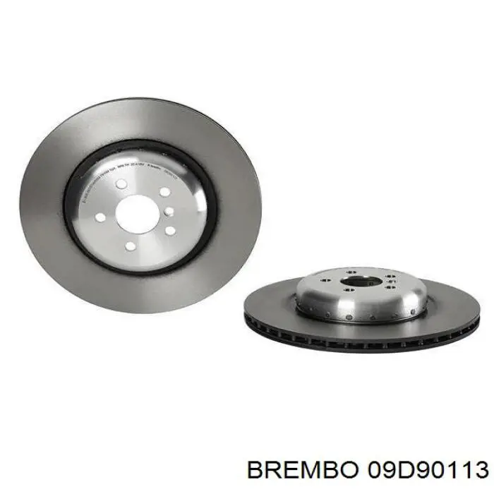 Диск гальмівний задній 09D90113 Brembo