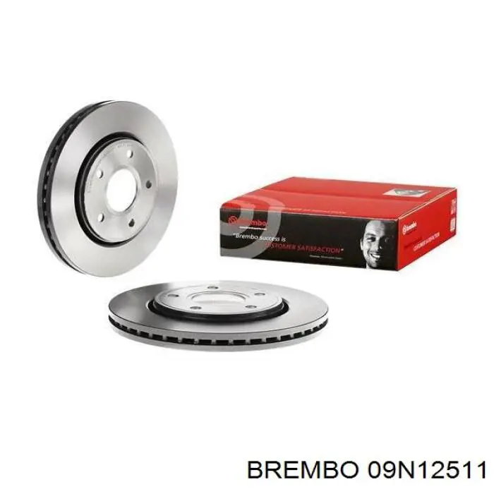 Гальмівні диски передні 09N12511 Brembo
