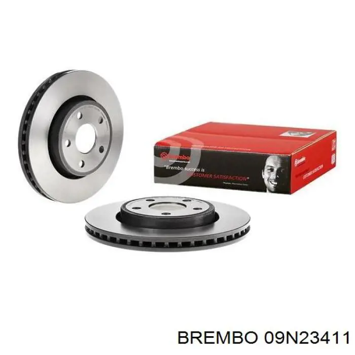 Гальмівні диски передні 09N23411 Brembo