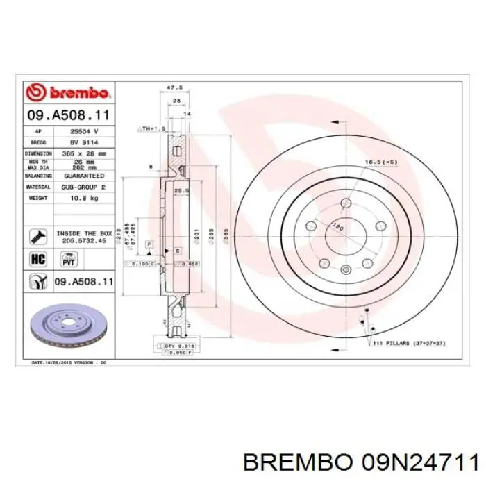Задні дискові гальма Power Stop AR83079XPR ціна, від 81.74 USD