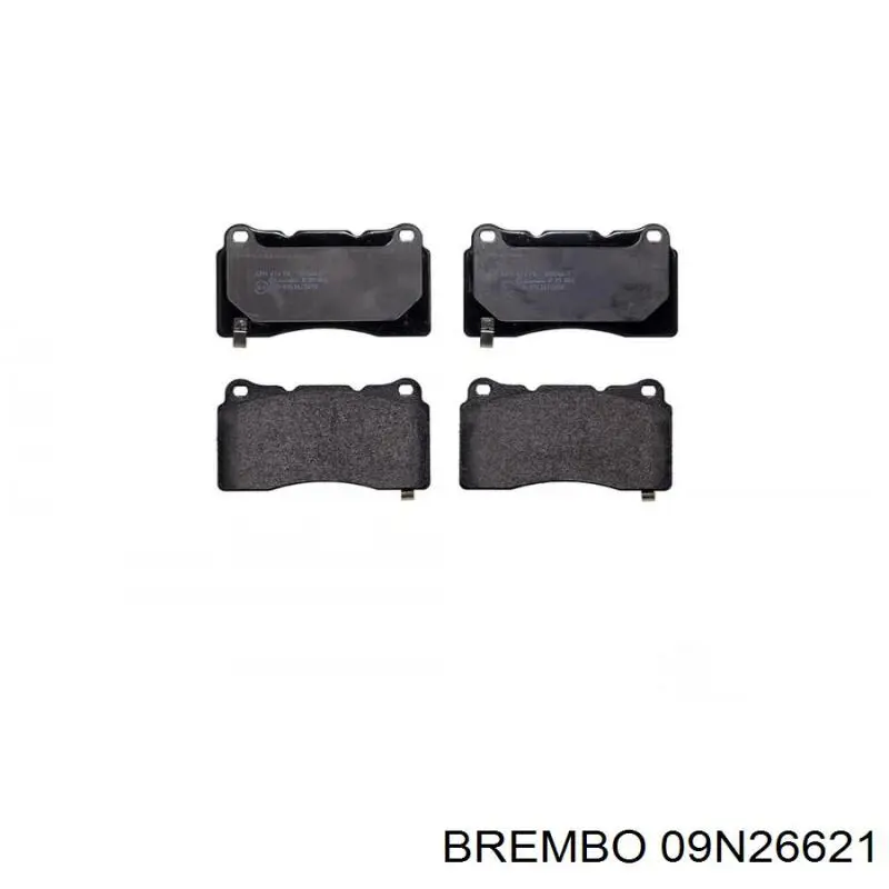 Купити 09N26621 Brembo Диск заднього гальма