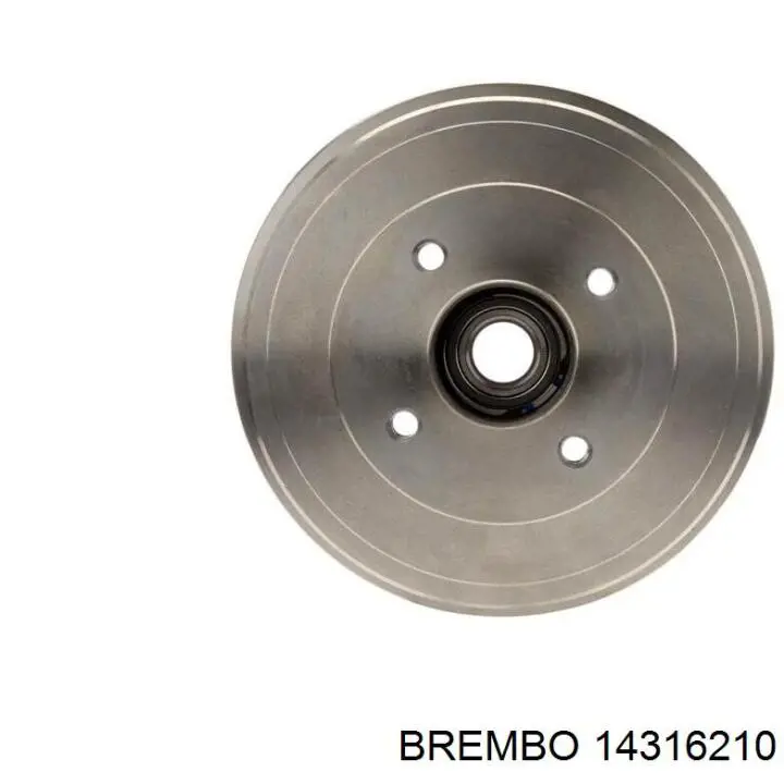 Барабан гальмівний задній Brembo 14316210 ціна, від 32.62 USD