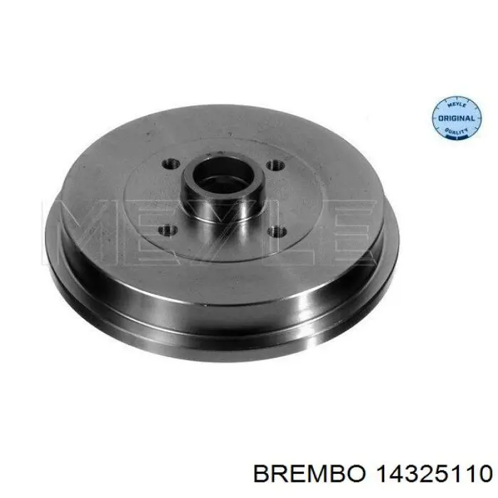 Купити 14325110 Brembo Барабан гальмівний задній