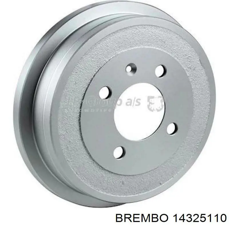 Купити 14325110 Brembo Барабан гальмівний задній