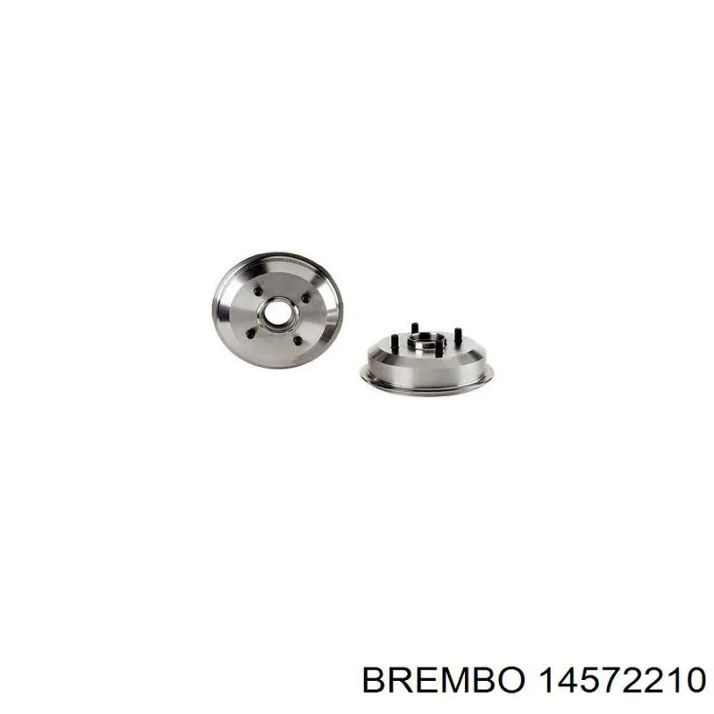 Купити 14572210 Brembo Барабан гальмівний задній