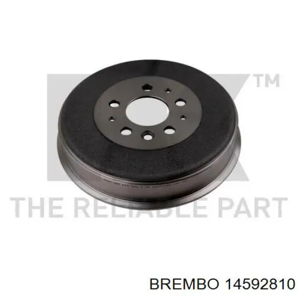 Купити 14592810 Brembo Барабан гальмівний задній