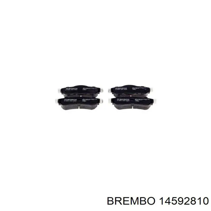 Барабан гальмівний задній 14592810 Brembo