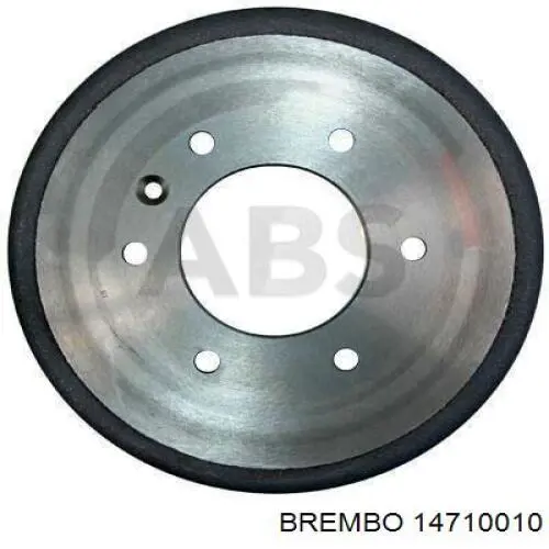 Барабан гальмівний задній 14710010 Brembo