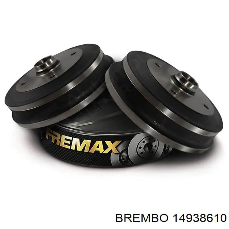 Купити 14938610 Brembo Барабан гальмівний задній