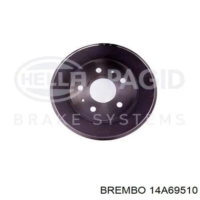 Барабан гальмівний задній 14A69510 Brembo