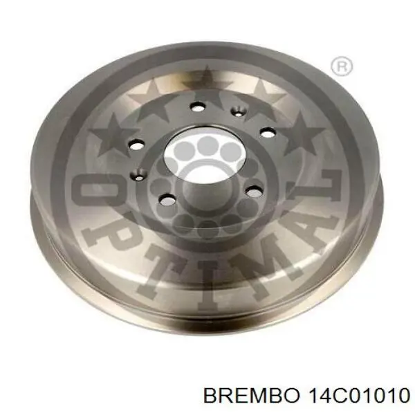 Барабан гальмівний задній Brembo 14C01010