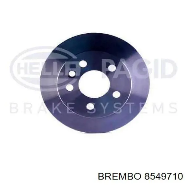 8549710 Brembo диск гальмівний передній